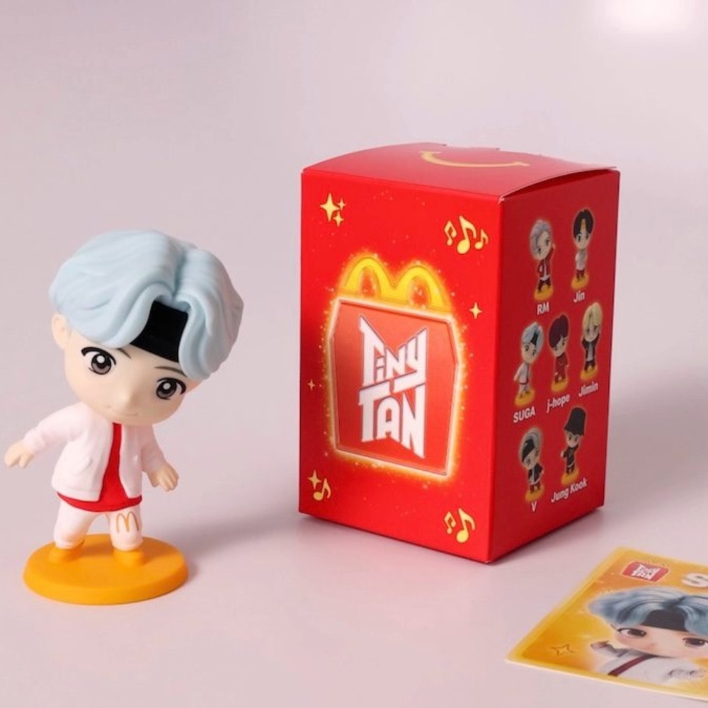 McDonald’s Tiny Tan x BTS Happy Meal 2025 Suga